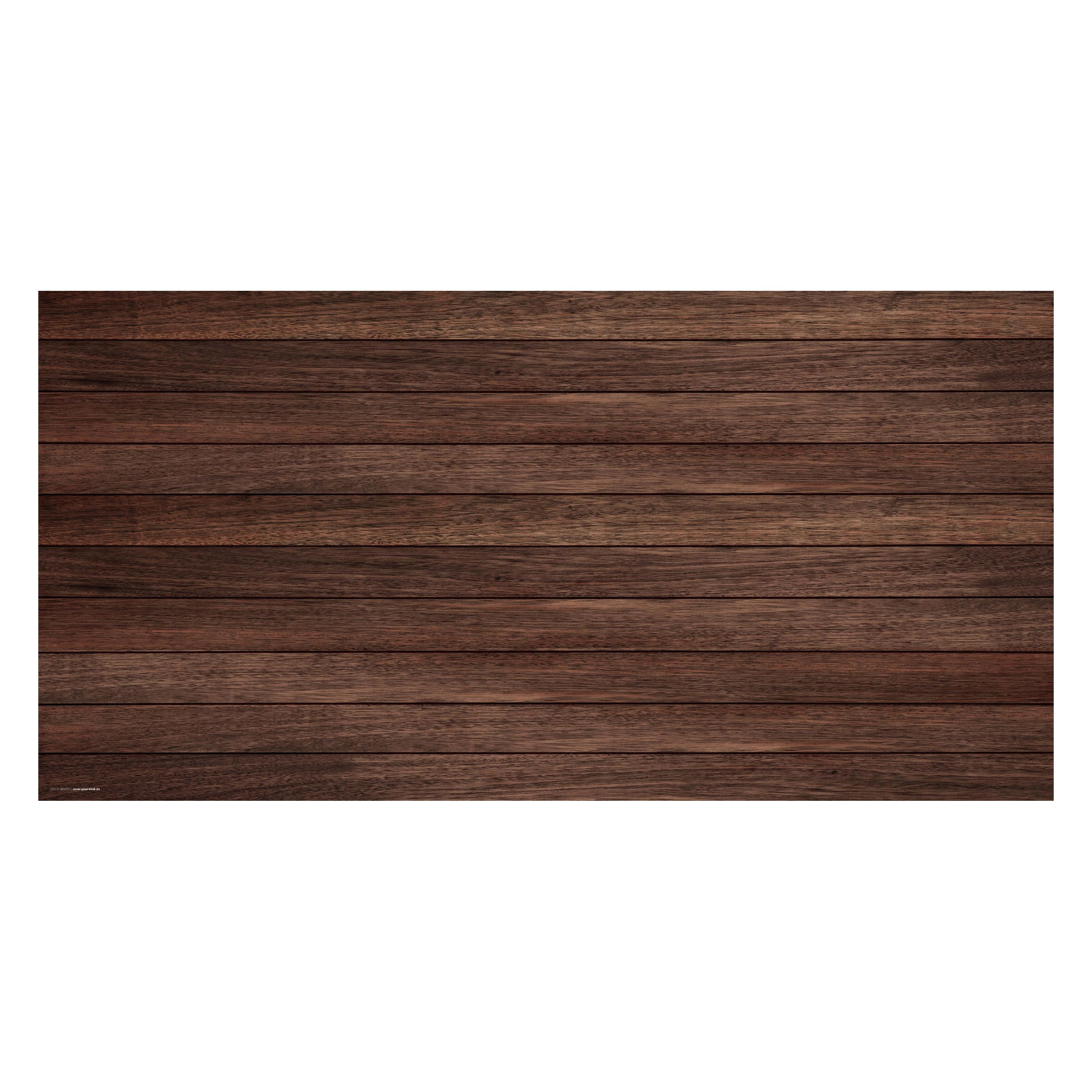 CoverYourDesk Schreibtischunterlage Braune Holzbretter (21557594)