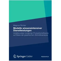 Modelle wissensintensiver Dienstleistungen, Fachbücher von Magnus Richter