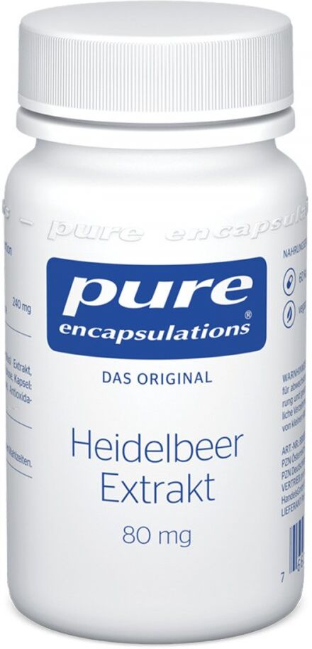 Pure Encapsulations Heidelbeer Extrakt 80mg Kapsel (n)
