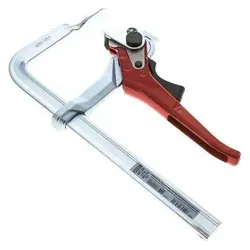 Bessey, Schraubstock + Zwinge, Ganzstahl-Hebelzwinge, 200 mm (200 mm)