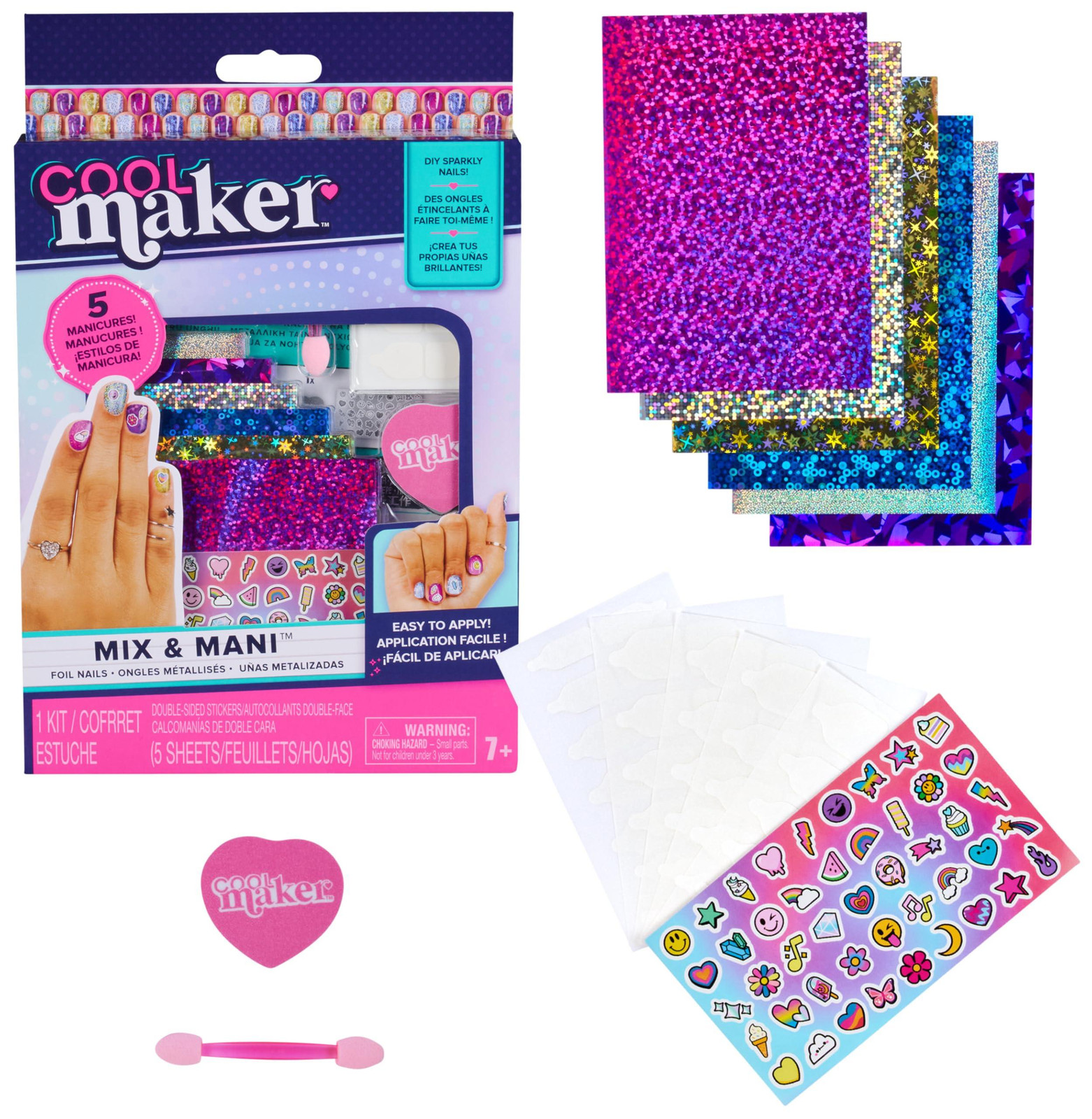 Spin Master Cool Maker Go Glam nagellak met folie