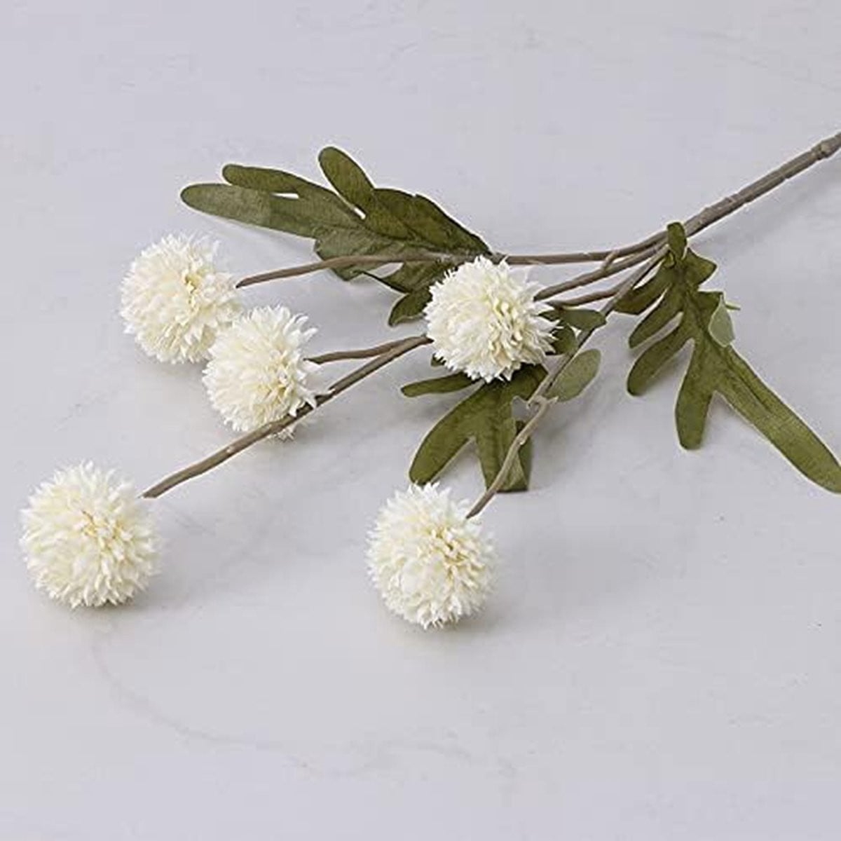 Melkwit Kunstbloemen Boeket van Zijde - 67 cm
