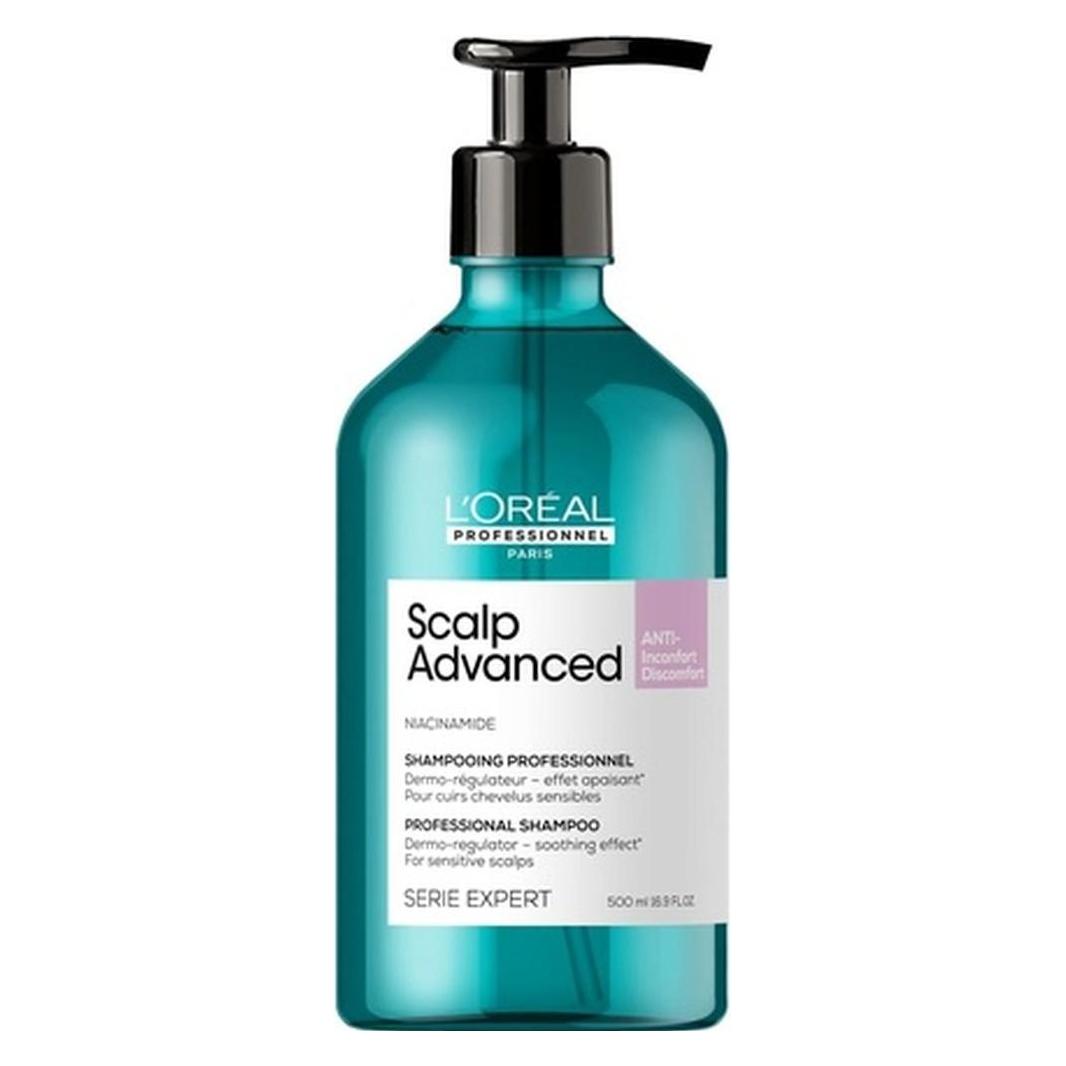 L'Oréal Paris L'OREAL PROFESSIONNEL Serie Expert Scalp Advanced Anti Discomfort szampon kojący skórę głowy 500ml (Flüssiges Shampoo, 500 ml) (E3848000)