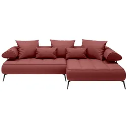 Ecksofa Seledo Stoff Coral
