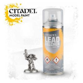 Games Workshop Citadel Bombe sous-couche - Aérosol Leadbelcher (Metall) (9920999909706)