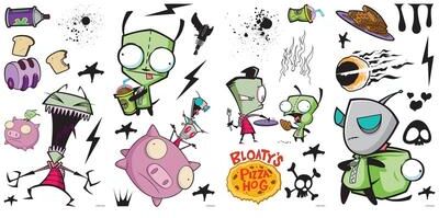 Invader Zim Peel and Stick Wall Decals by RoomMates