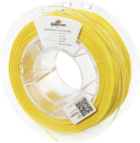 Spectrum Filaments 80524 S-Flex 98A Filament Flexibles Filament flexibel, chemisch beständig, verzugsfrei 1.75mm 250g bahama