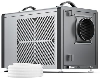 Yaufey 216 Pint Commercial Dehumidifier with Pump for Basements, up to 8000 Sq. Ft, Auto Defrost