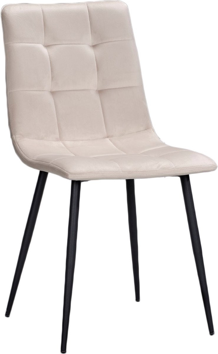 Set van 6 Eetkamerstoelen Pescara - Taupe
