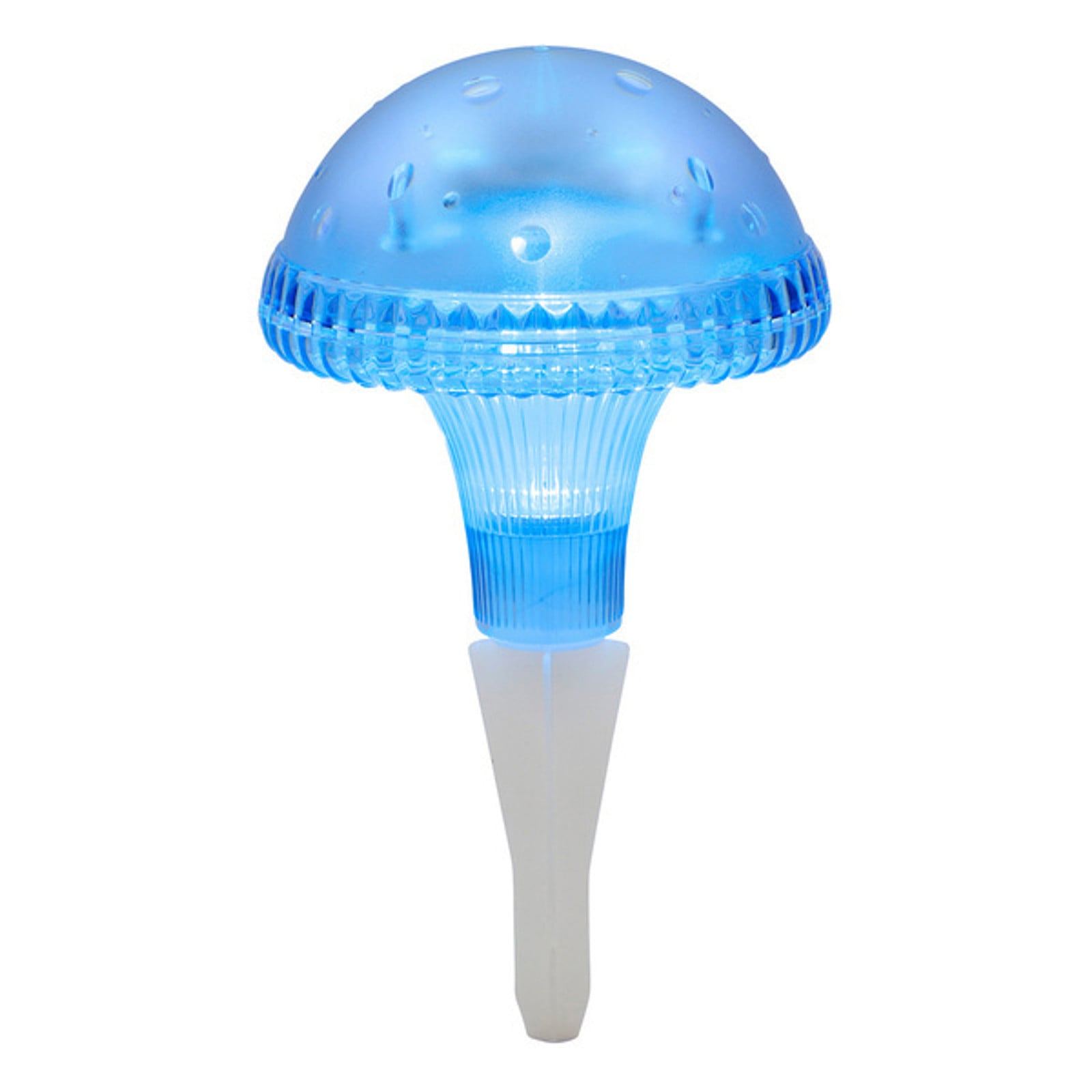 Konstsmide Solar tuinlampje Assisi blauw met LED