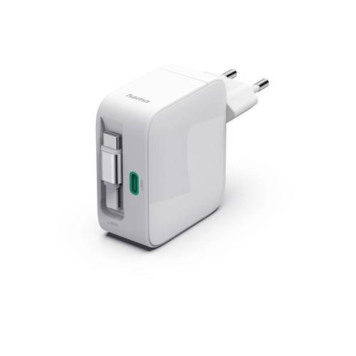 Hama USB Ladegerät 65W Quick Charge 3.0 Weiß