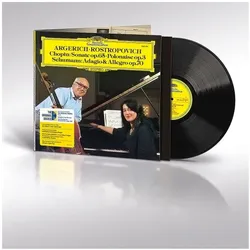 DGG, Schallplatten, CHOPIN: SONATE OP. 65 SCHUMANN: ADAGIO (OGV) (Martha Argerich, Mstislav Rostropovich)