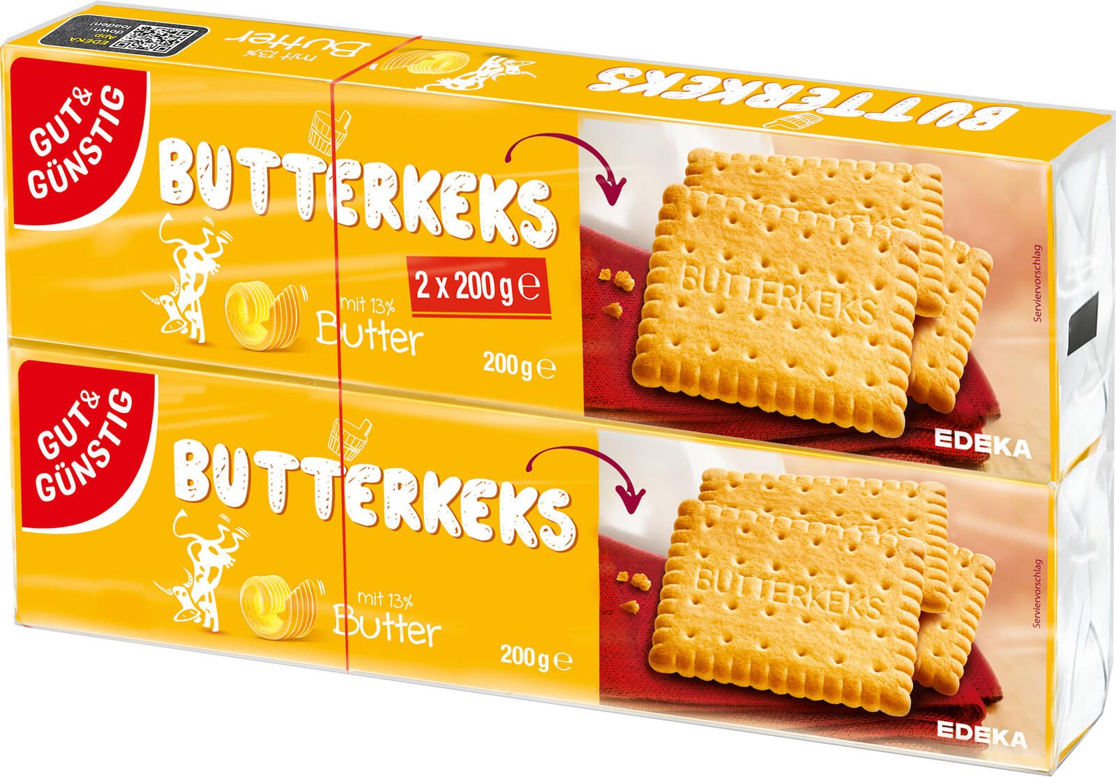 GUT&GÜNSTIG Butterkeks 400,0 g 629553004