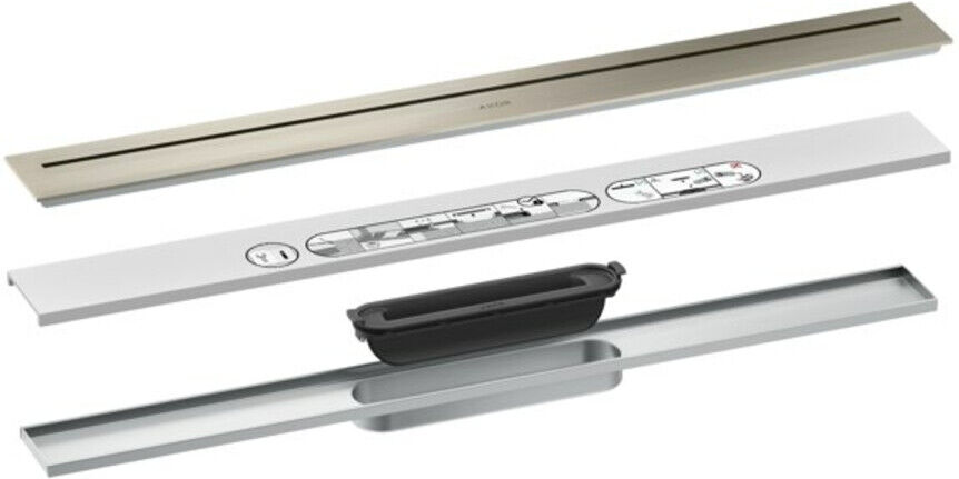 Hansgrohe Fertigset Duschrinne AXOR Drain 700mm BN (42520820)