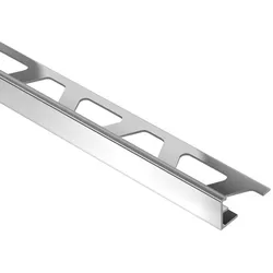 Schlüter Systems SCHIENE-ACG Abschlussprofil Aluminium ACG - Aluminium chrom glänzend eloxiert Höhe: 8 mm Länge: 2,5 m