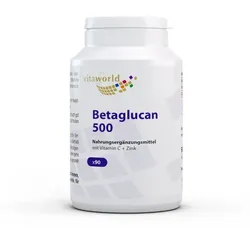 BETA-GLUCAN 500+Vitamin C+Zink Kapseln 90 St