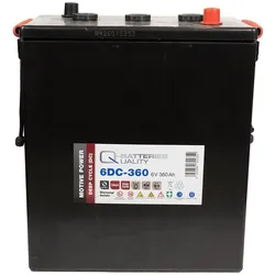 Q-Batteries 6DC-360 | 6V 360Ah Deep Cycle Traktionsbatterie