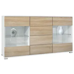 SIDEBOARD Bari Eiche sägerau