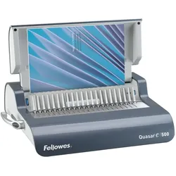 Fellowes, Bindegerät, Quasar-E 500, Elektrisches Plastikbindegerät (Plastikkammbindung)