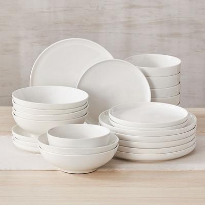MALACASA MINA Versatility Porcelain Dinnerware Set Service for 6