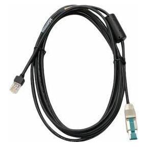 Honeywell USB Kabel, 12V, 3m, gedreht, schwarz USB-Kabel für, 12V locking, 3m Länge, 5V Host Power, gerade (CBL-503-300-S00)