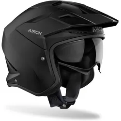 Airoh, Motorradhelm Zubehör, Kombakt Color Mattschwarzer Motorradhelm