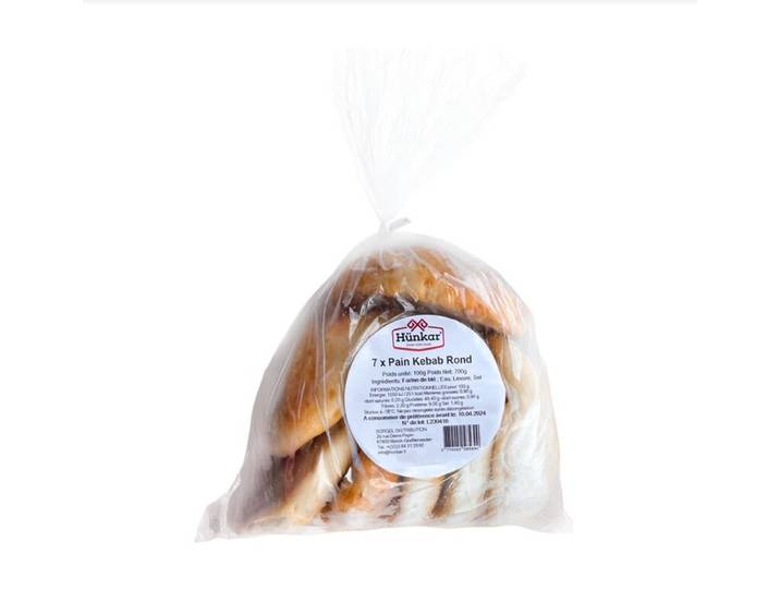 HÜNKAR Pain kebab rond - 700 g