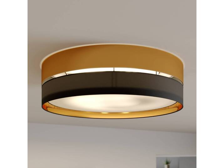 Deckenlampe Hilton TK Lighting, dimmbar, schwarz, für Wohn- / Esszimmer, Metall, Modern, Deckenlampe