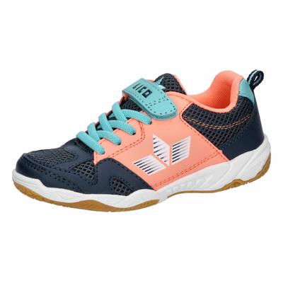 Hallenschuh LICO "Sportschuh Sport VS", Mädchen, Gr. 37, Textil, blau, Synthetik, Schuhe Hallenschuh
