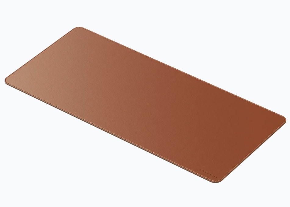 Satechi Vegan-Leather Premium Desk Mat Braun ST-LPDMN