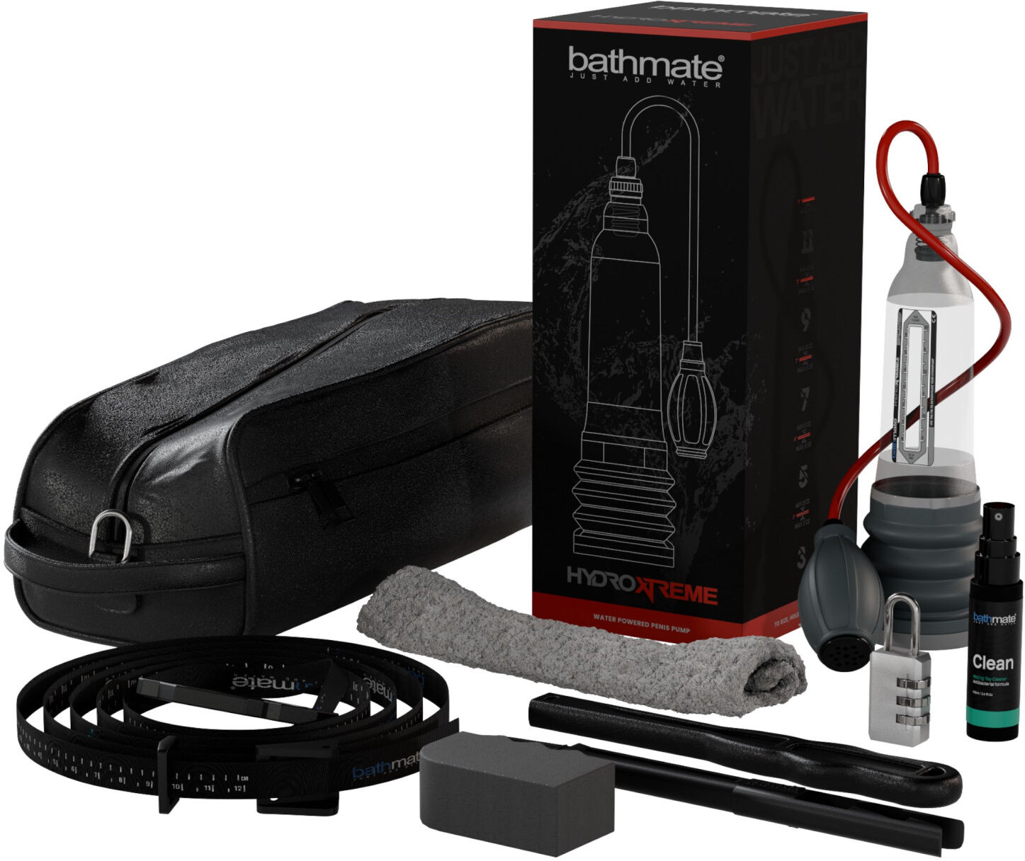 Bathmate HydroXtreme 6 - hydro pump set (clear)