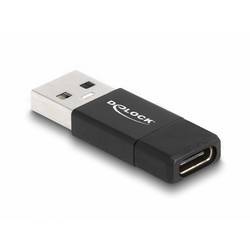 Delock USB 2.0 Adapter [1x USB 3.2 Gen 2 Stecker A​ (USB 3.1) - 1x USB 3.2 Gen 2 Buchse C (USB 3.1)] 60001 0 mm