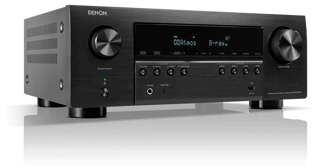 Denon AVR-S970H Receiver, zwart