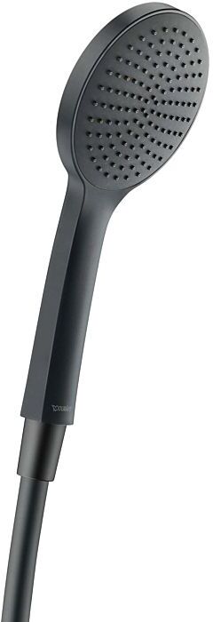 Duravit Handbrause UV0652013046 245mm, Anschlussgewinde G 1/2, schwarz matt