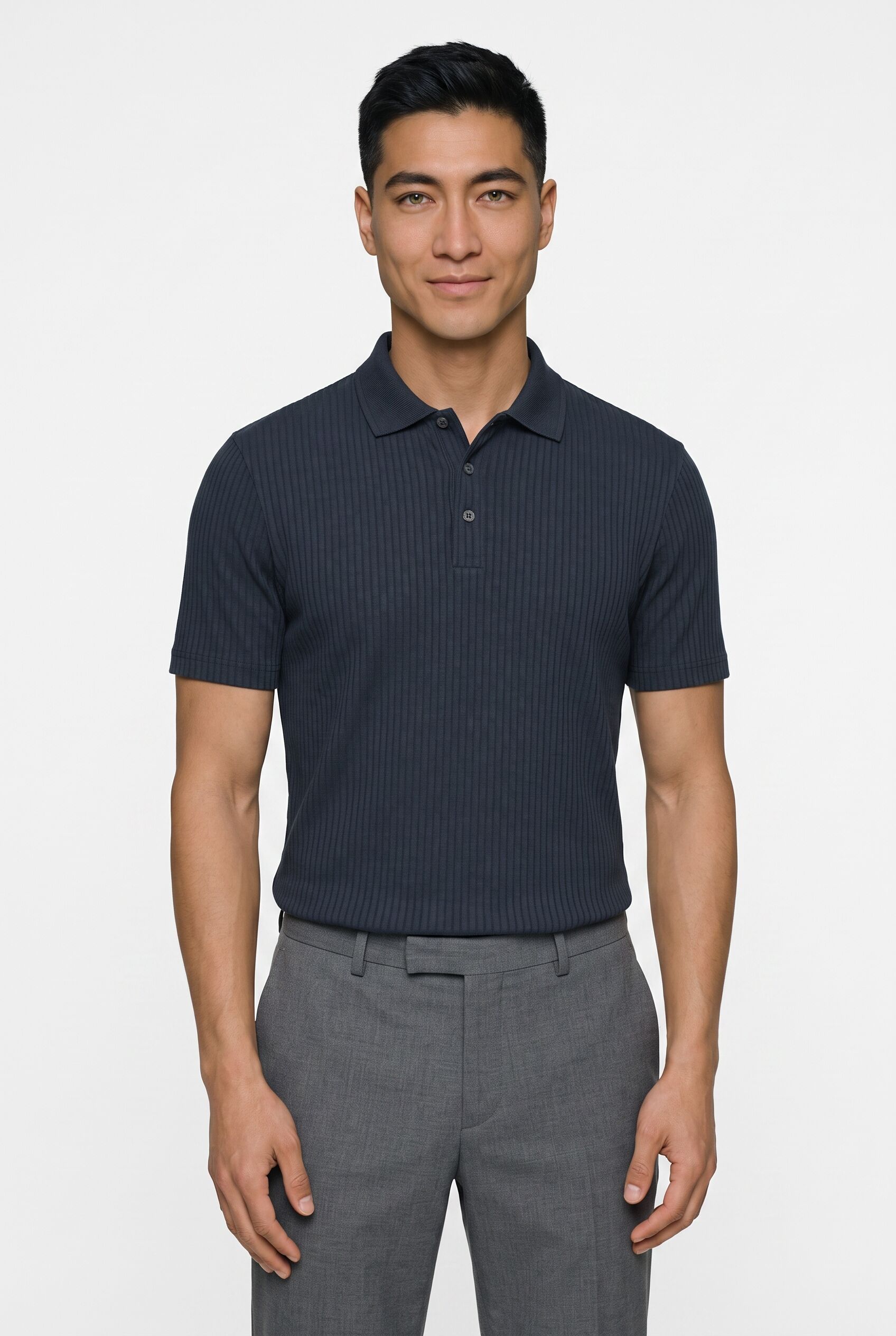 Joop! Poloshirt JOOP "Jorge", Herren, Gr. S, blau (marine), Jersey, Obermaterial: 100% Baumwolle, clean, unifarben, loose fit normal, Shirts Poloshirt, mit Strukturmuster marine S