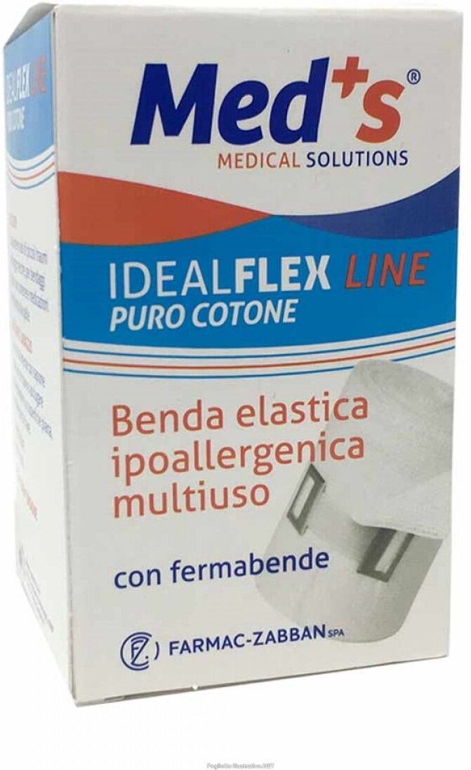 Farmac-Zabban Med's Ideal Flex Benda Elastica Cotone 10 cm