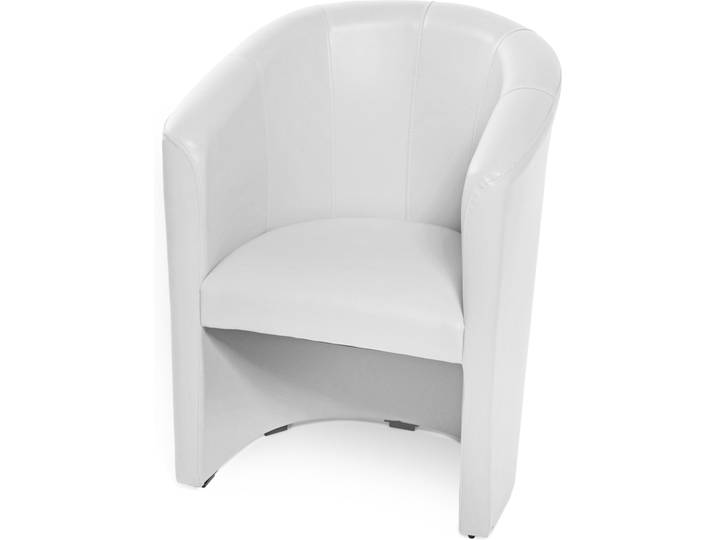 ABIZA Cocktailsessel, Material Kunstleder, weiss