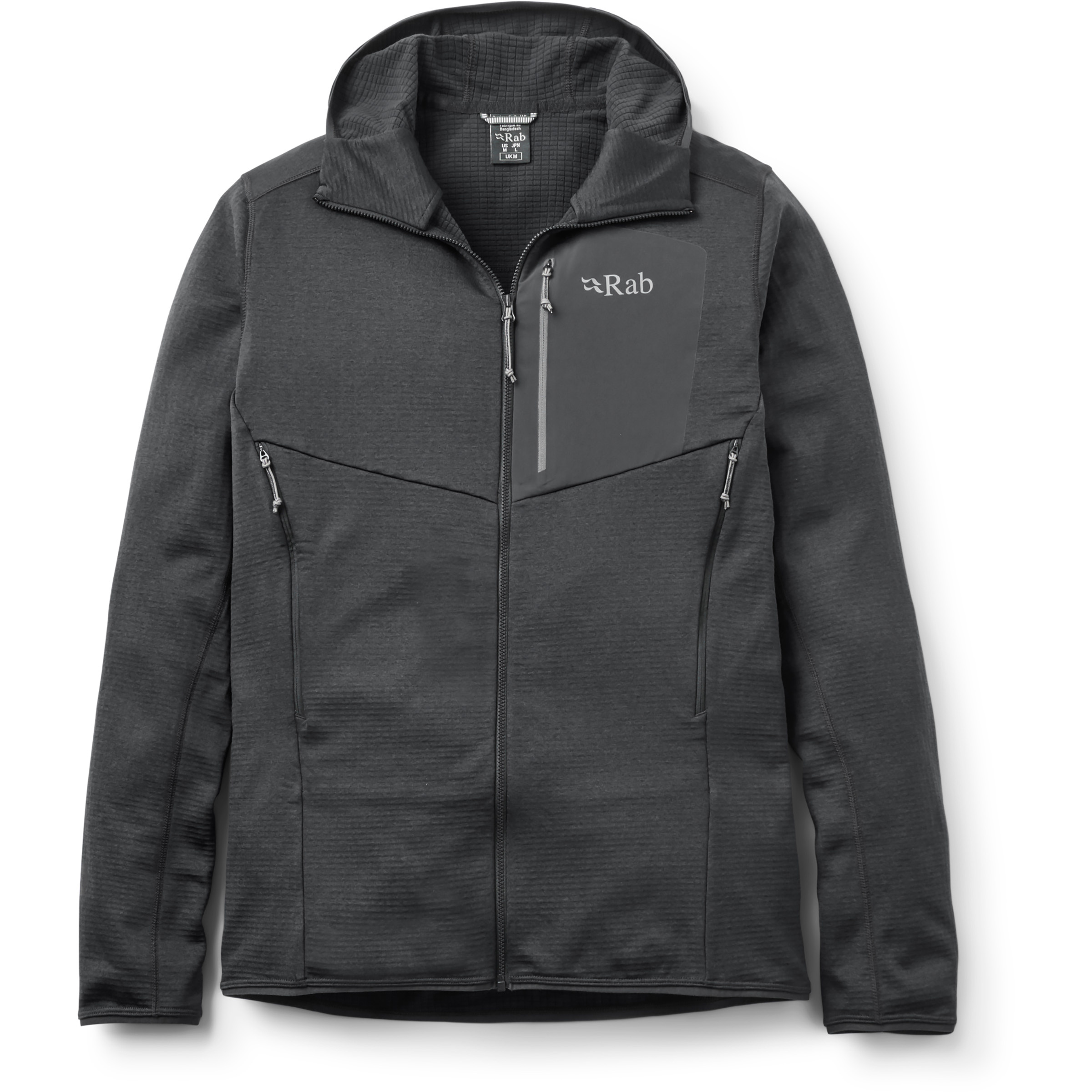 Rab Ascendor Herren Fleecejacke schwarz Größe XL Trekking Elastisch