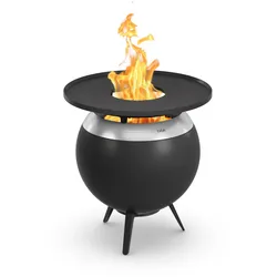höfats MOON 45 Plancha-Grillset mit niedrigem Fuß