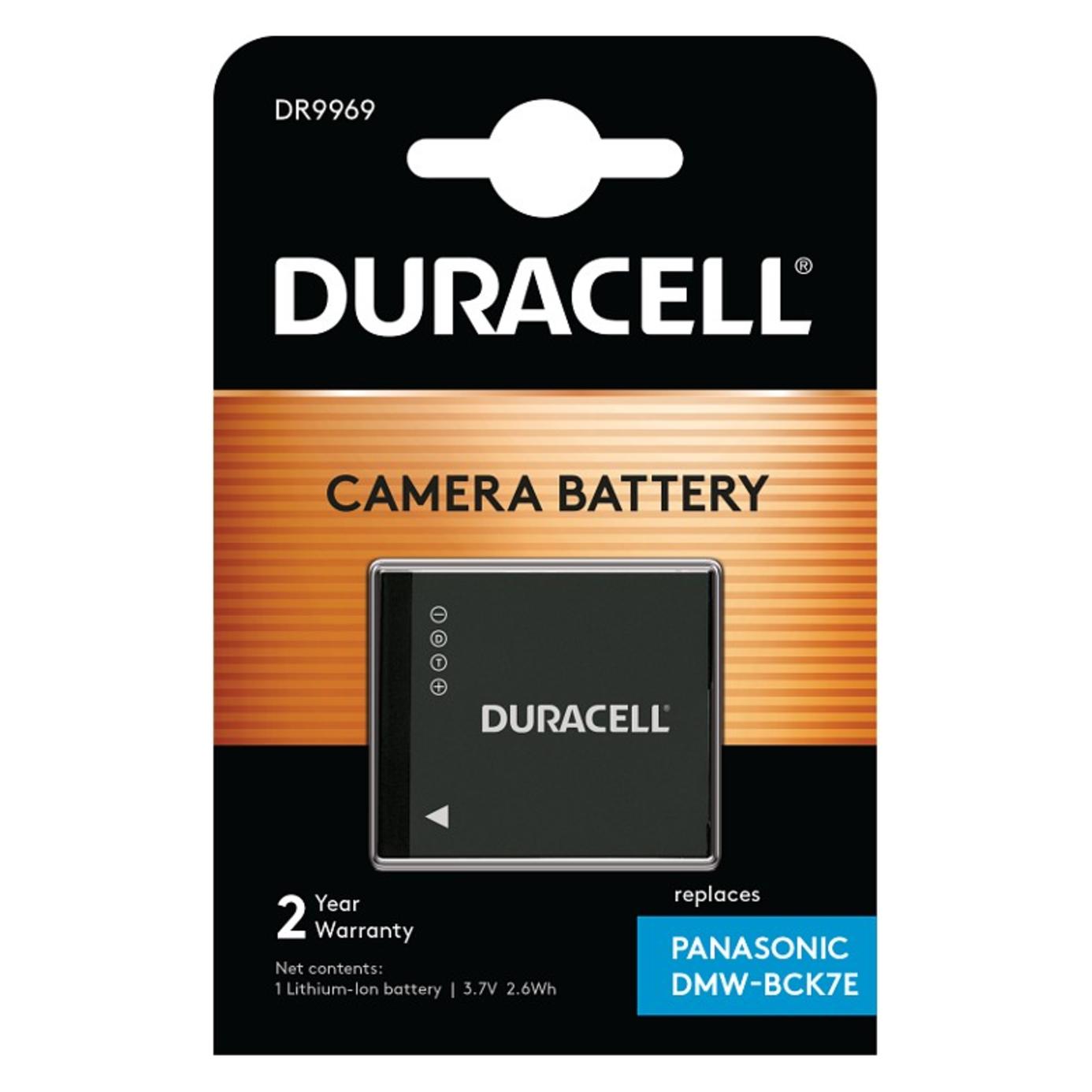 Duracell Lithium-Ionen-Akku DMW-BCK7 (Kamera Akku) (DR9969)