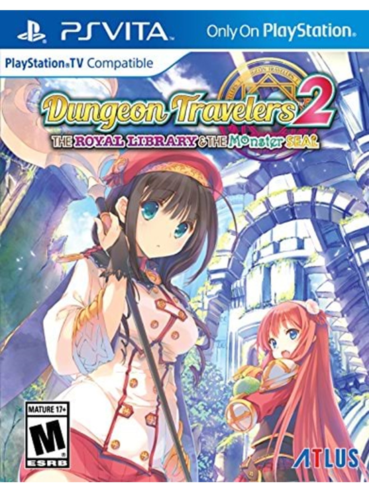 Dungeon Travelers 2: The Royal Library & the Monster Seal - Sony PlayStation Vita - RPG - PEGI 16