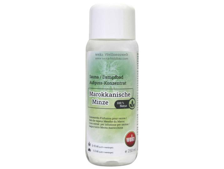 Aufgusskonzentrat WEKA Marokkanische Minze , transparent (weiß, neutral), 250, Aufguss-Konzentrate, Aufgusskonzentrat, 250 ml