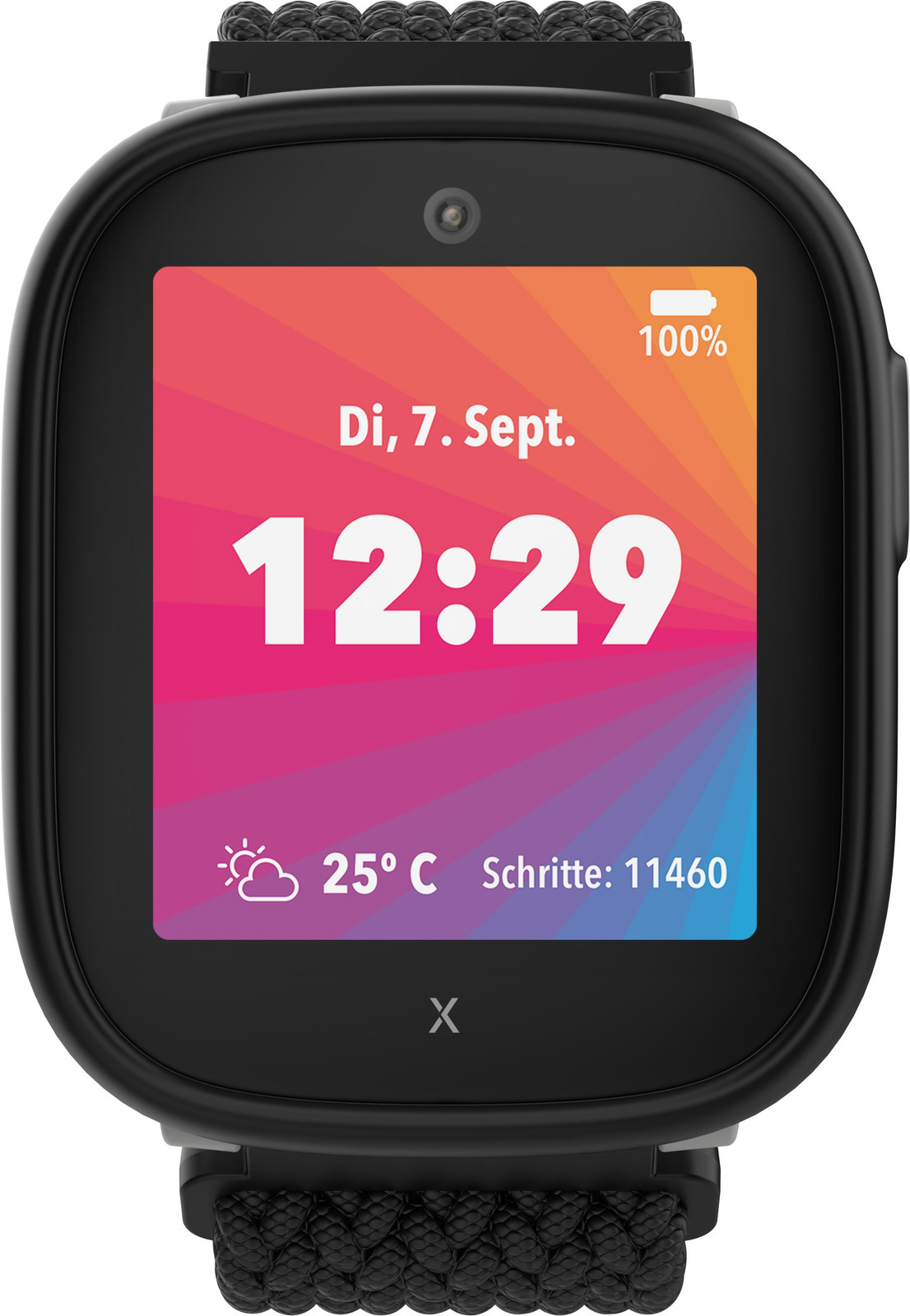 Xplora X6Play Smartwatch met 3,86 cm TFT touchscreen, 8 GB en GPS, 56 gram