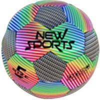 Fußball Rainbow Größe 5 unaufgeblasen