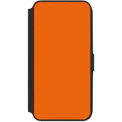 Nivocase Klapphülle für Samsung Galaxy A16 5G Handyhülle aus Kunst Leder NIVOflip schwarz Farbe einfarbig (Samsung Galaxy A16 5G), Smartphone Hülle, Schwarz