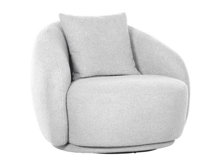 Xora Cocktailsessel, Hellgrau, Metall, Füllung: Schaumstoffflocken, 101x79x96 cm, Wohnzimmer, Sessel, Cocktailsessel