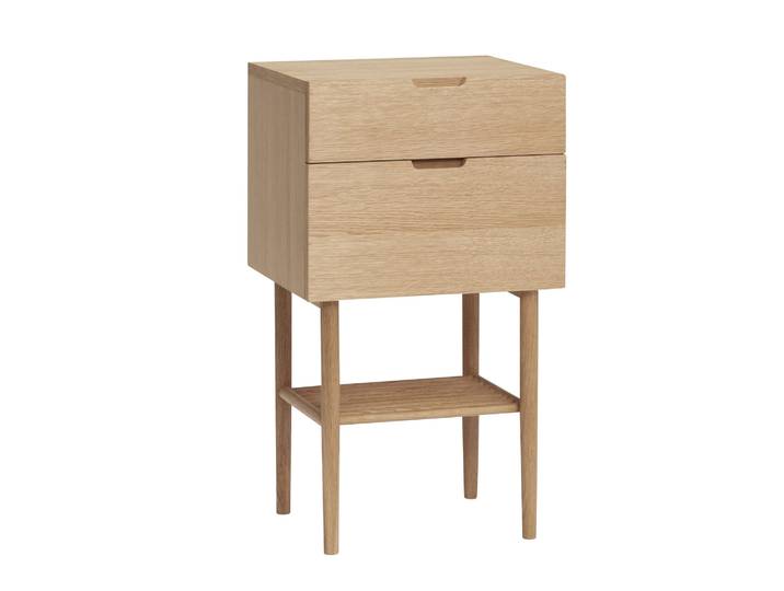 Hubsch Houten kast met lades - naturel