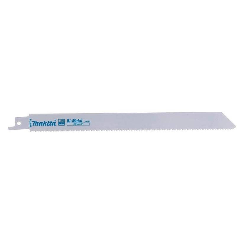 Makita b-31859-2 Tiesinio pjūklo pjūkleliai BIM 228x0,9mm (10tpi), 2Vnt., paletėms, metalui, medžiui, medži (b-31859-2)