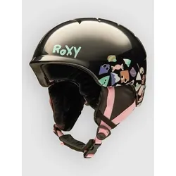 Roxy Slush Kids Helm true black frosty friends Gr. LXL