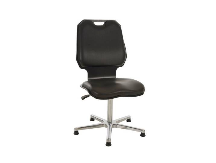 PROREGAL® Drehstuhl Belastbarer Arbeitsstuhl Arlington, Sitzh. 47-65cm, Ø65,5cm, tdw 180kg